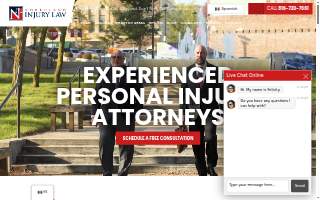 Northland Injury Law of Kansas City website