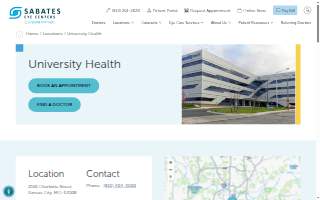 Sabates Eye Centers: Truman Medical Eye Centers - University Health website