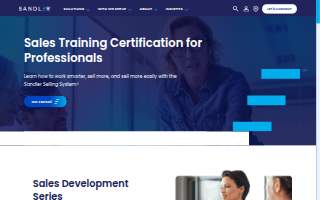 Sandler Training Kansas City by Quantum Consulting website