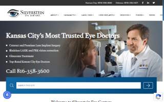 Silverstein Eye Centers website
