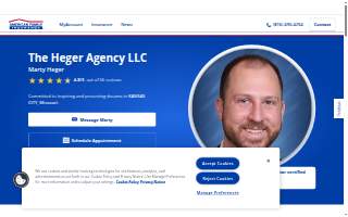 The Heger Agency LLC American Family Insurance website