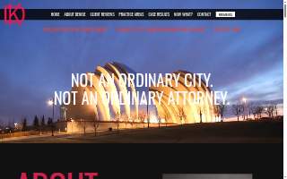 The Law Offices of Denise Kirby website