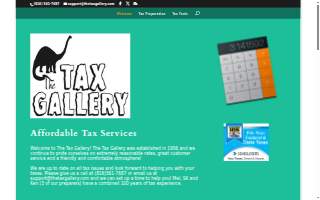 The Tax Gallery website