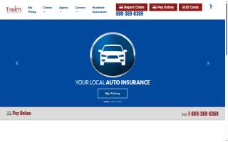 Traders Insurance Company website