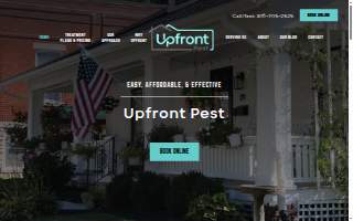 Upfront Pest of Kansas City website