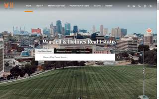 Wardell & Holmes Kansas City Real Estate & Investment Properties website
