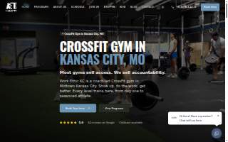 Work Ethic KC — A Kansas City Gym website