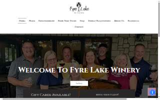 Fyre Lake Winery website