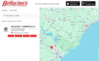 Bellacino's Pizza & Grinders of Kirksville website