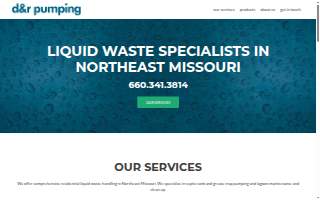 D&R Pumping Service Inc website
