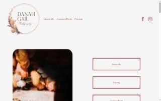 Danah Gail Photography website