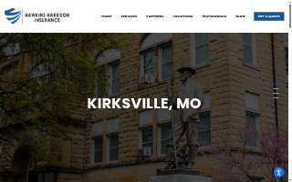Hawkins Harrison Insurance website