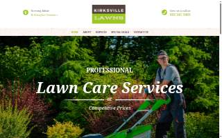 Kirksville Lawns website