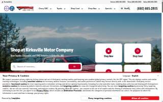 Kirksville Motor Company website