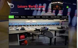 Leisure World Lanes website