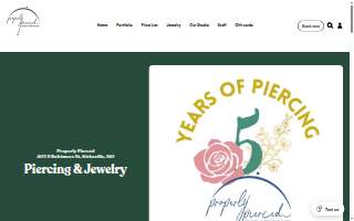 Properly Pierced website