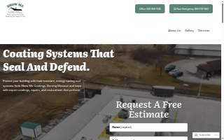 Show Me Coatings website