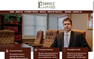 The Farwell Law Firm LLC website