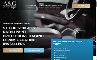 A&G Auto Spa of Kirkwood website