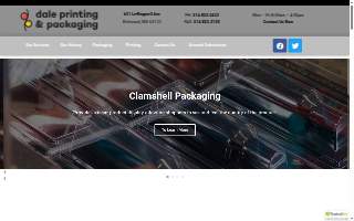 Dale Printing Co website