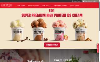 Oberweis Ice Cream and Dairy Store of Burr Ridge website