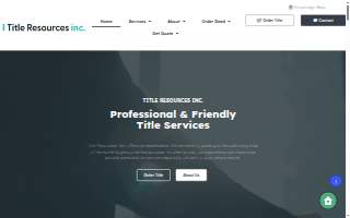 Title Resources Inc. of Kirkwood website