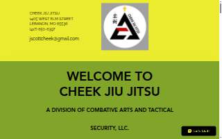 Cheek Jiu Jitsu website