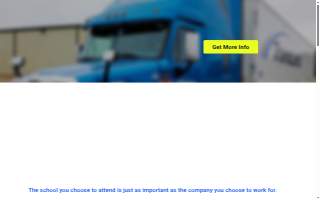 Clement Truck Driving Academy website