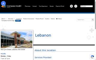 Compass Health Network of Lebanon website