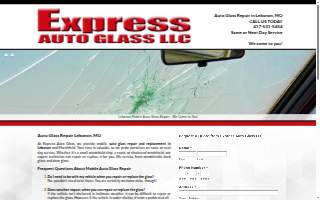 Express Auto Glass LLC website