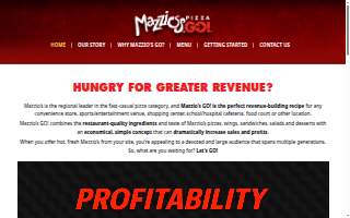 Mazzio’s Pizza & Wings of Madison website