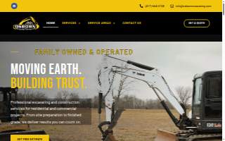 Osborn Excavating & Construction website