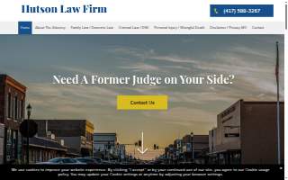 The Hutson Law Firm LLC website
