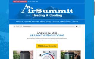 Air Summit Heating & Cooling LLC. website