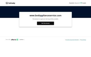 Best Appliance Service website