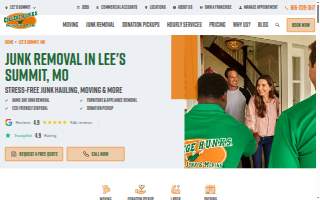 College Hunks Hauling Junk and Moving Lees Summit website