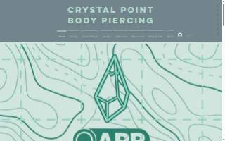 Crystal Point Body Piercing website