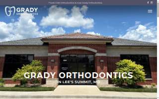 Grady Orthodontics website