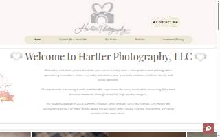 Hartter Photography website