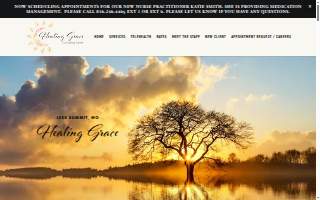 Healing Grace Counseling Center website