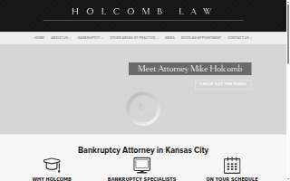 Holcomb Law Office, P.C. website