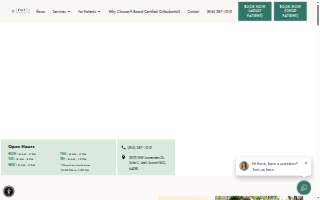 Jewell Orthodontics website