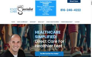 Joel D. Foster, DPM, Lee's Summit Foot & Ankle Doctor website
