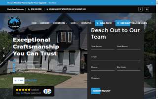 KC Custom Siding and Windows website