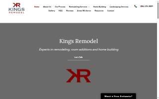 Kings Remodel website