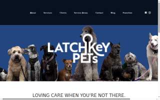 Latchkey Pets website