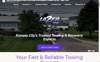 Lazer Tow Service of Lees Summit website
