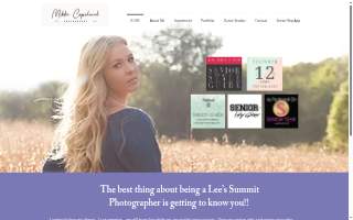 Mikki Copeland Photography website