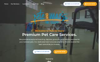 Pete & Mac's Pet Resort of Lees Summit website