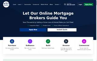 Summit Lending | Award-Winning Mortgage Broker website